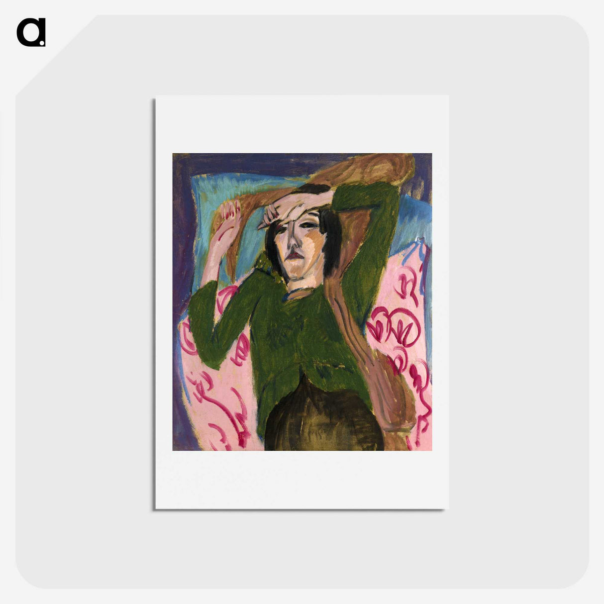 1-7_Ernst-Ludwig-Kirchner_hagaki