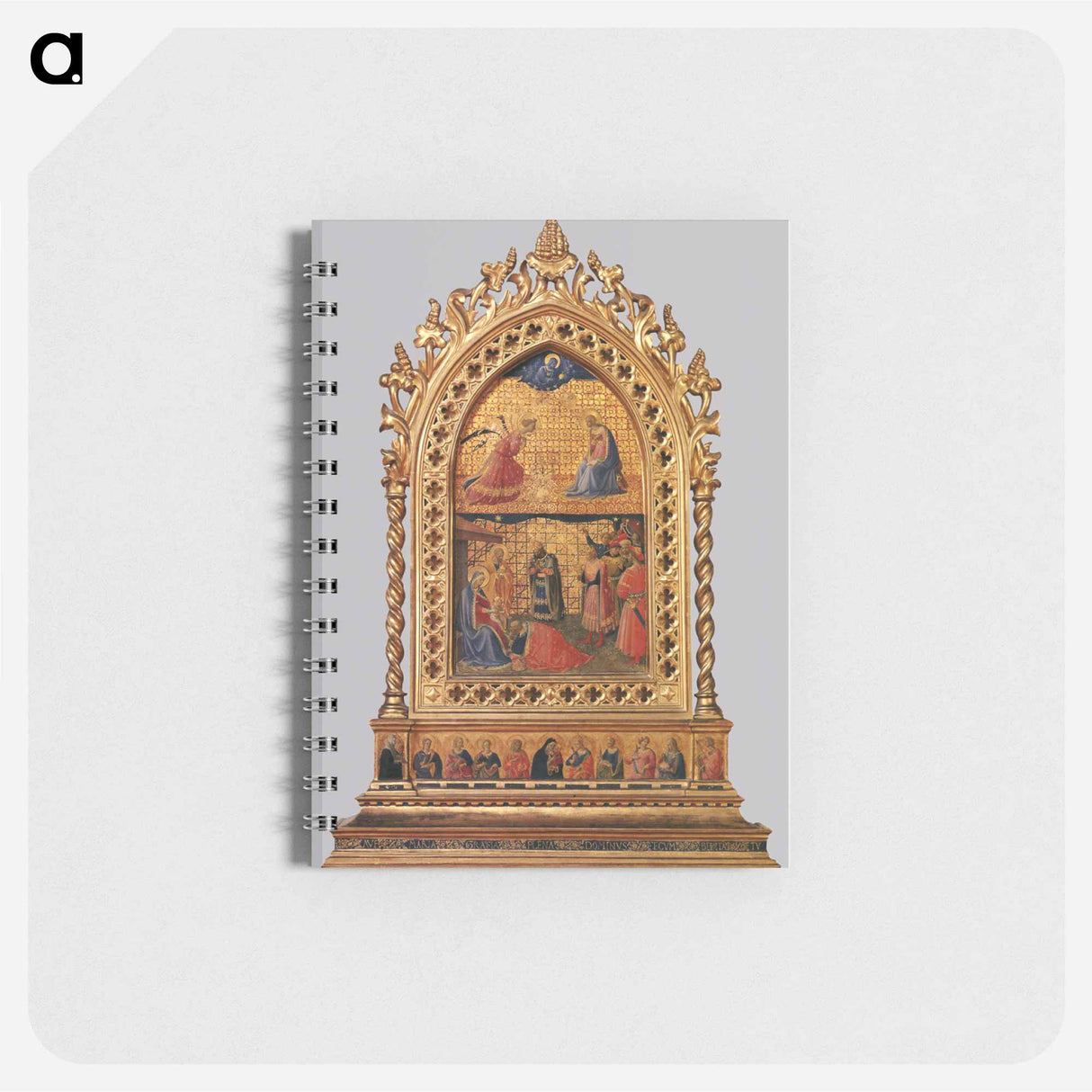 アートメモ帳-Annunciation and Adoration of the Magi - フラ アンジェリコ Memo.