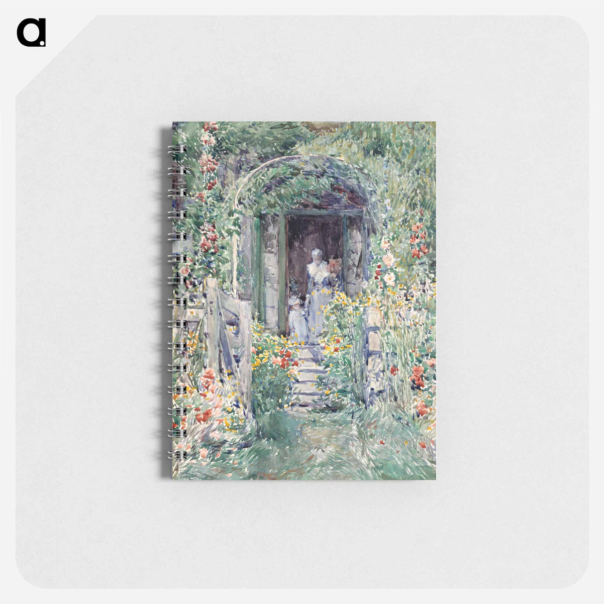 The Garden in Its Glory - フレデリック チャイルド ハッサム Memo.