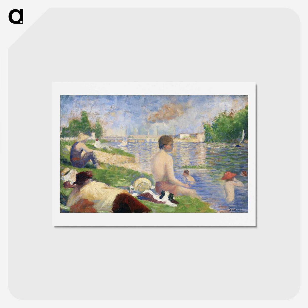 1-7_Georges-Seurat_hagaki