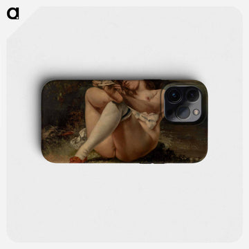 ブラウン - ギュスターヴ クールベ Phone Case.