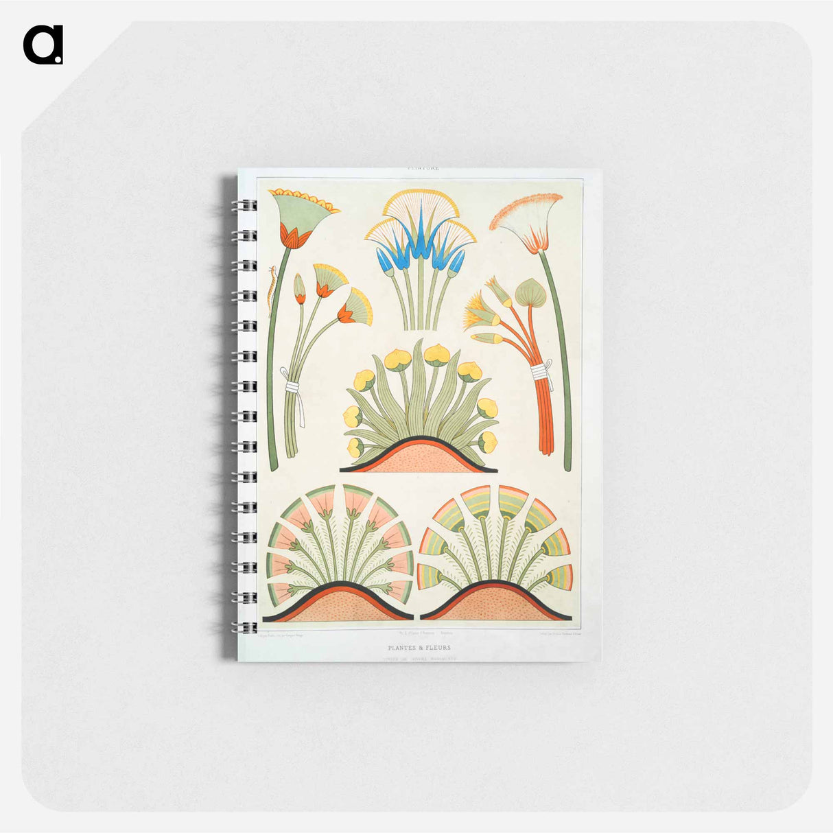 アートメモ帳-Plants & Flowers from Histoire de l'art égyptien
- エジプト美術史 Memo.