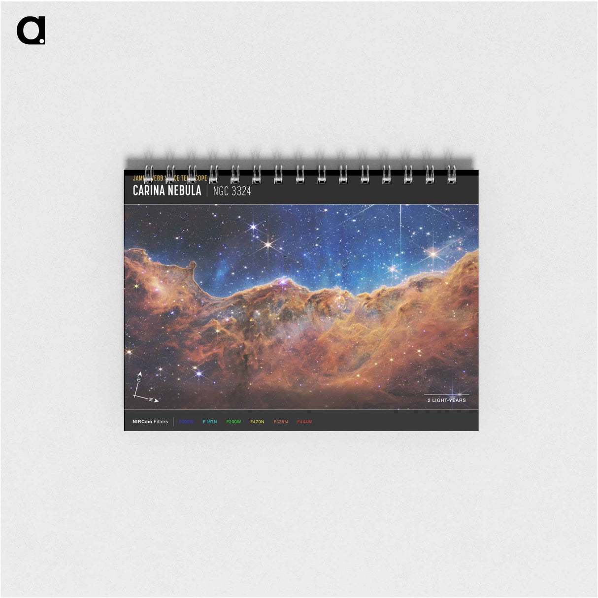 アートメモ帳-Cosmic Cliffs
- ジェームズ ウェッブ宇宙望遠鏡 Memo.