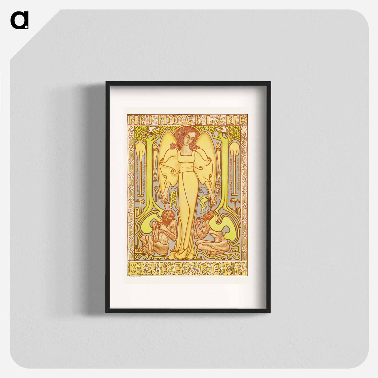 The Hoogeland, Beekbergen - ヤン・トゥーロップ Poster.