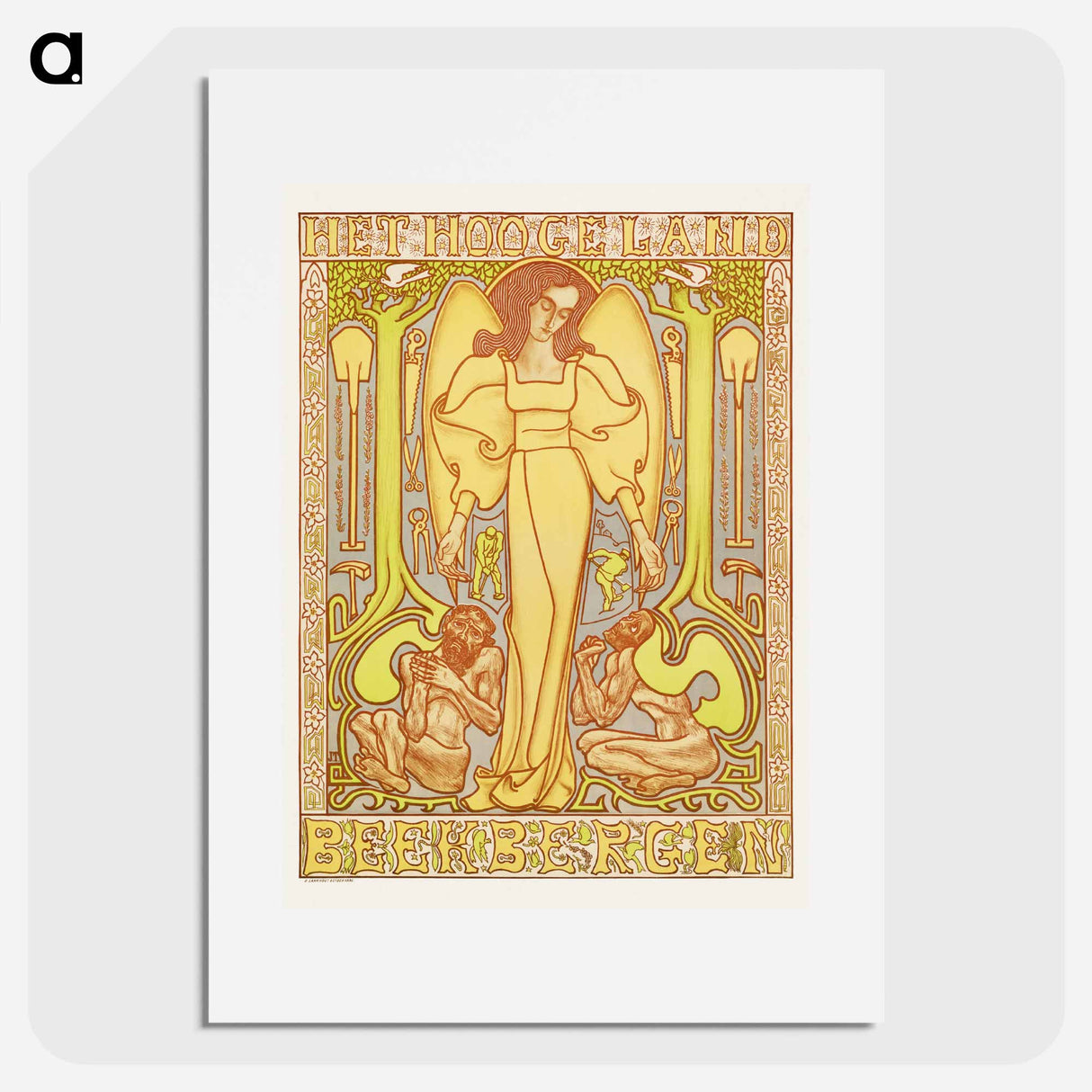 The Hoogeland, Beekbergen - ヤン・トゥーロップ Poster.