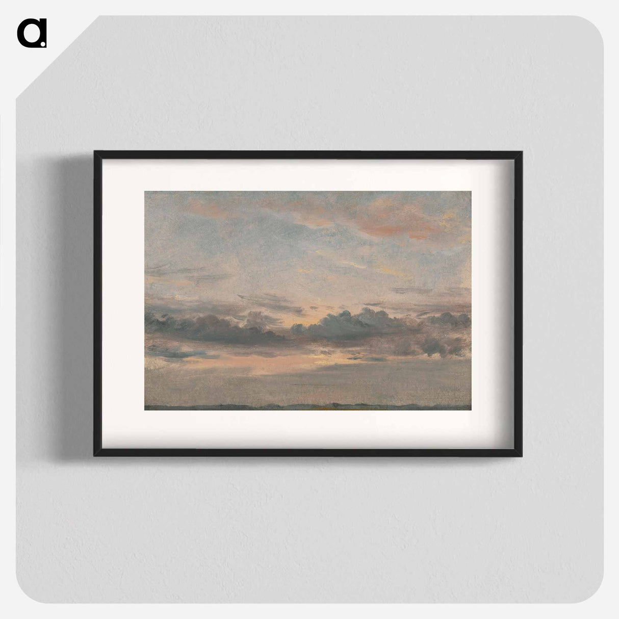 アートポスター-A Cloud Study, Sunset
- ジョン コンスタブル Poster.