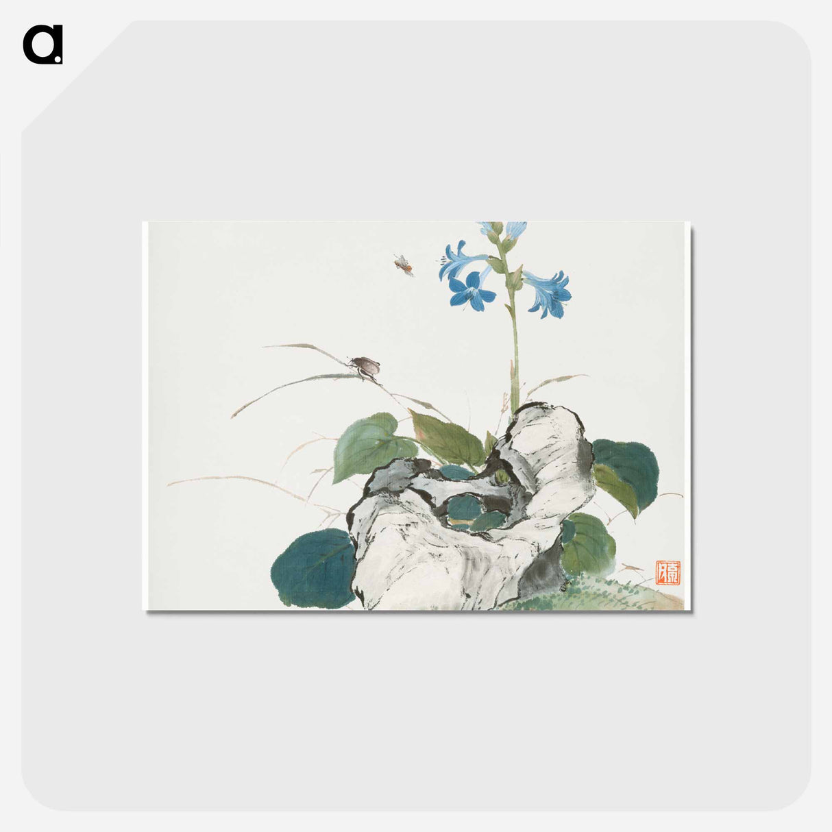 Insects and Flowers
- ジュ リアン Postcard.