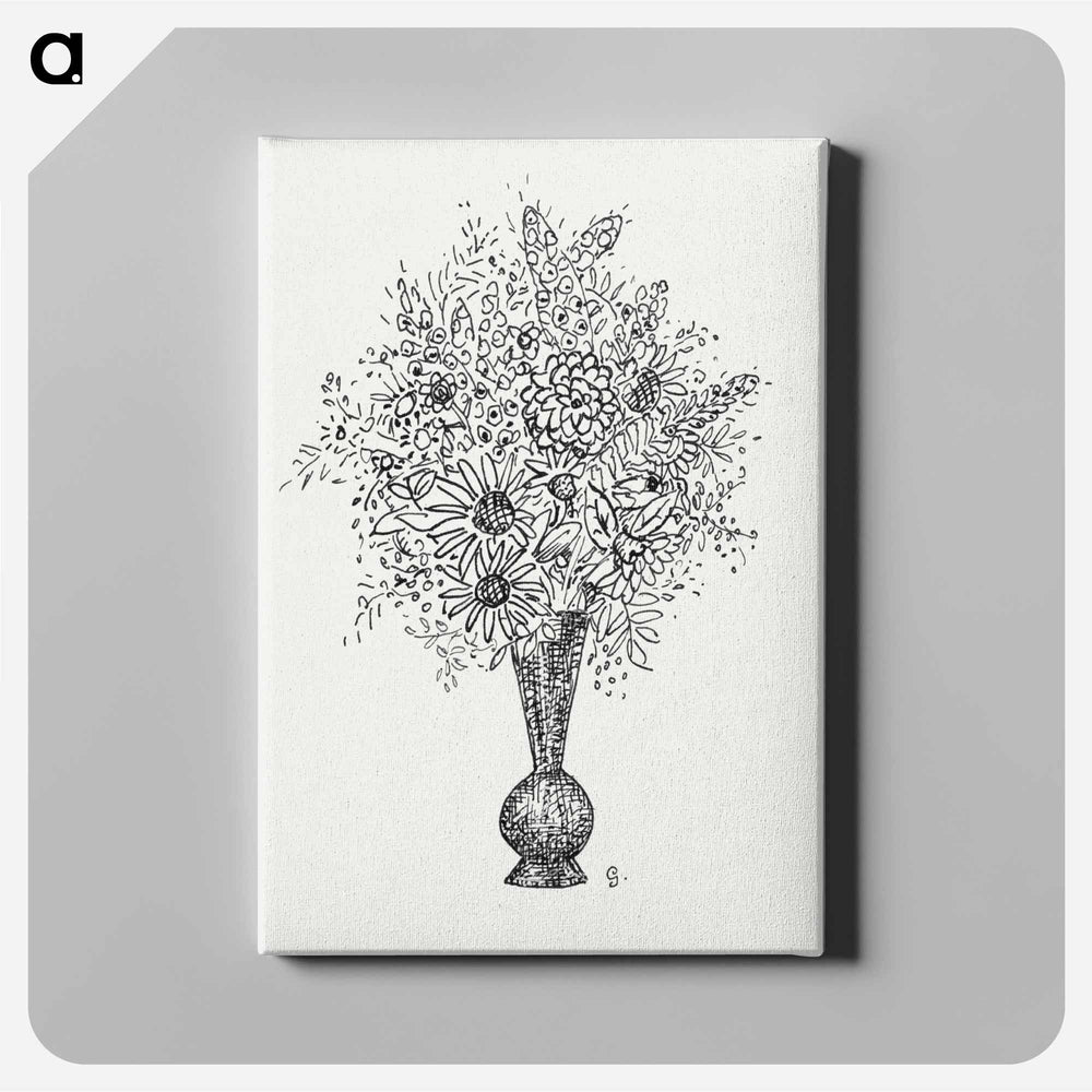 Flower vase - レオ ヘステル Canvas.