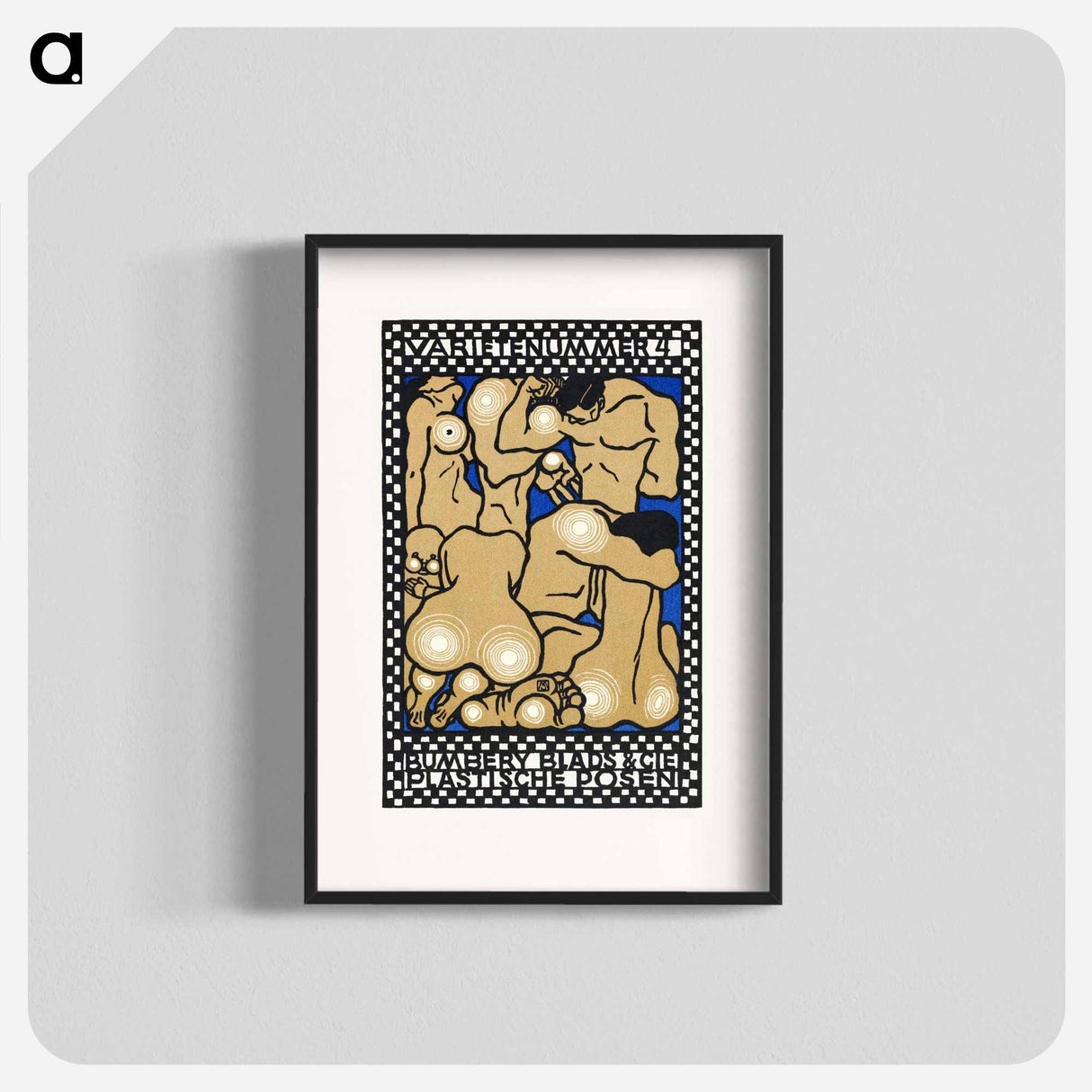 Vaudeville Act 4: Bumbery Blads & Cie, Plastic Poses - モリツ ユング Poster.