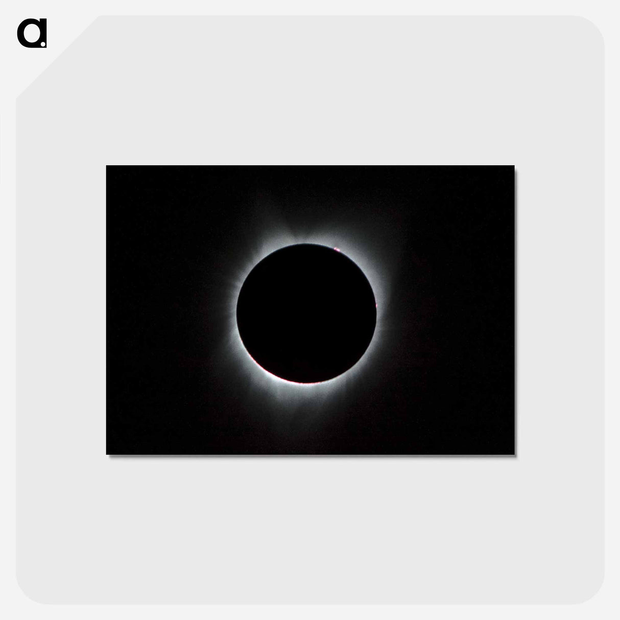 アートポストカード-Total Solar Eclipse
- ムーン Postcard.
