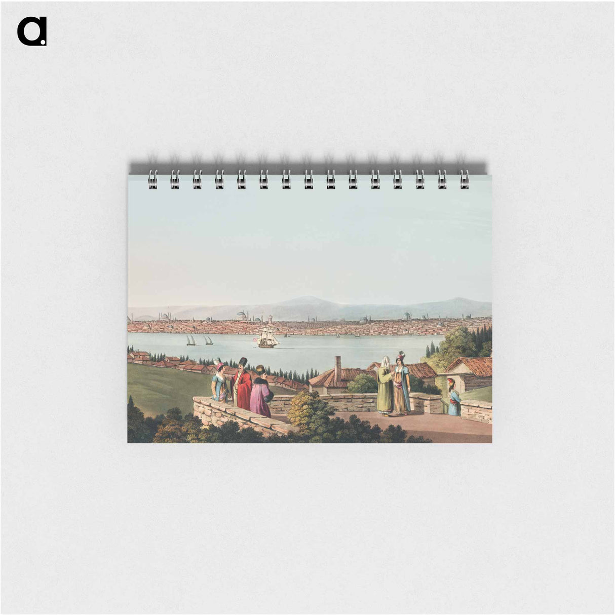 View of Constantinople from Views in the Ottoman Dominions, in Europe, in Asia, and some of the Mediterranean islands - オスマン帝国領内の景色 Memo.