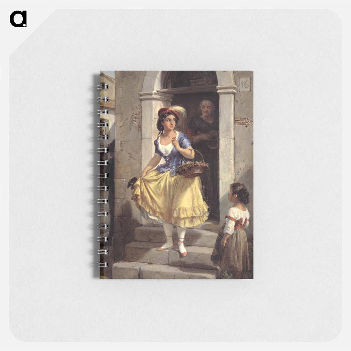 アートメモ帳-An Italian girl goes to carnival - ヴィルヘルム マーストランド Memo.