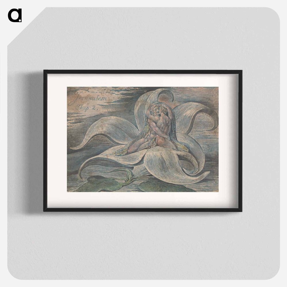 Jerusalem, Plate 28 Proof Impression - William Blake Poster.