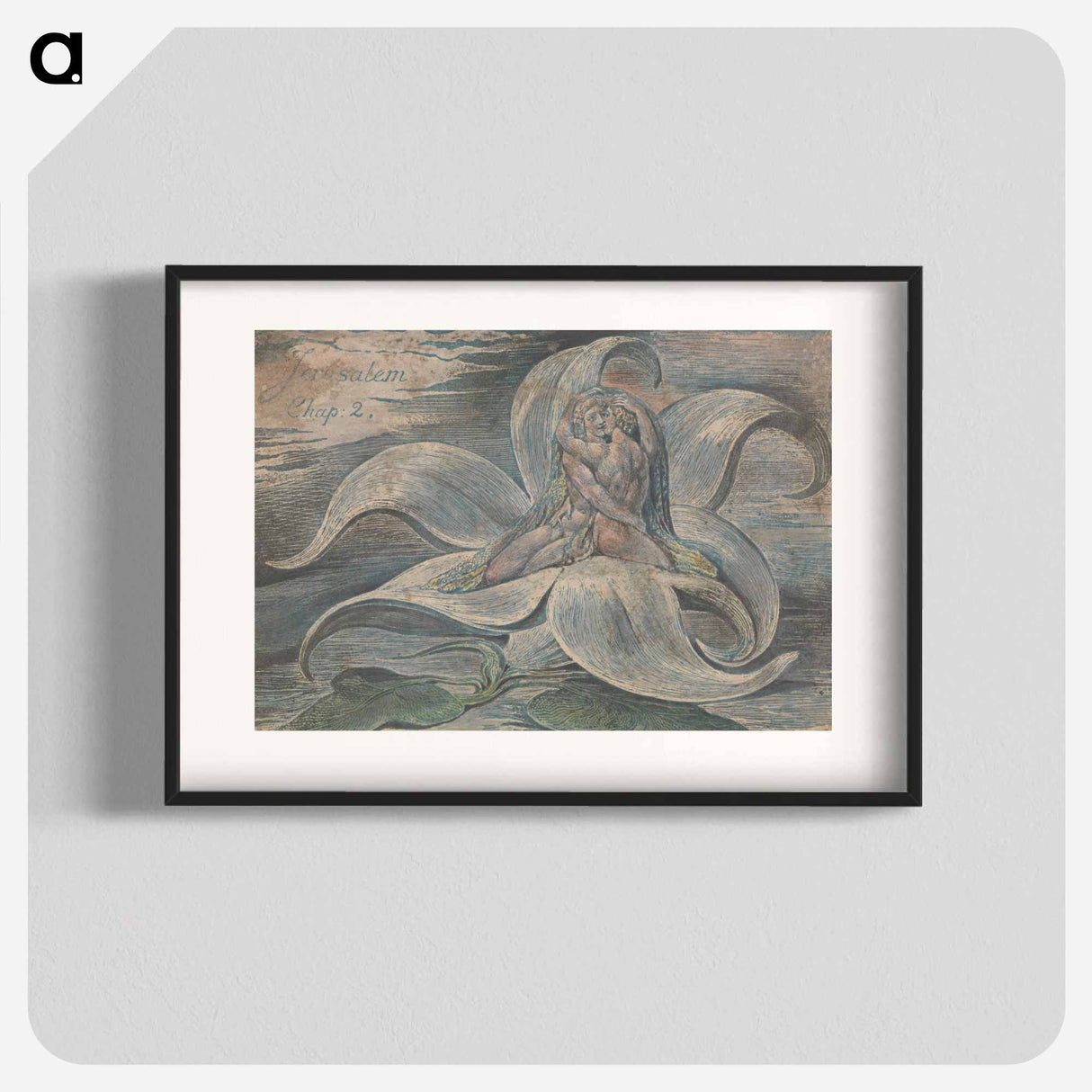 Jerusalem, Plate 28 Proof Impression - William Blake Poster.