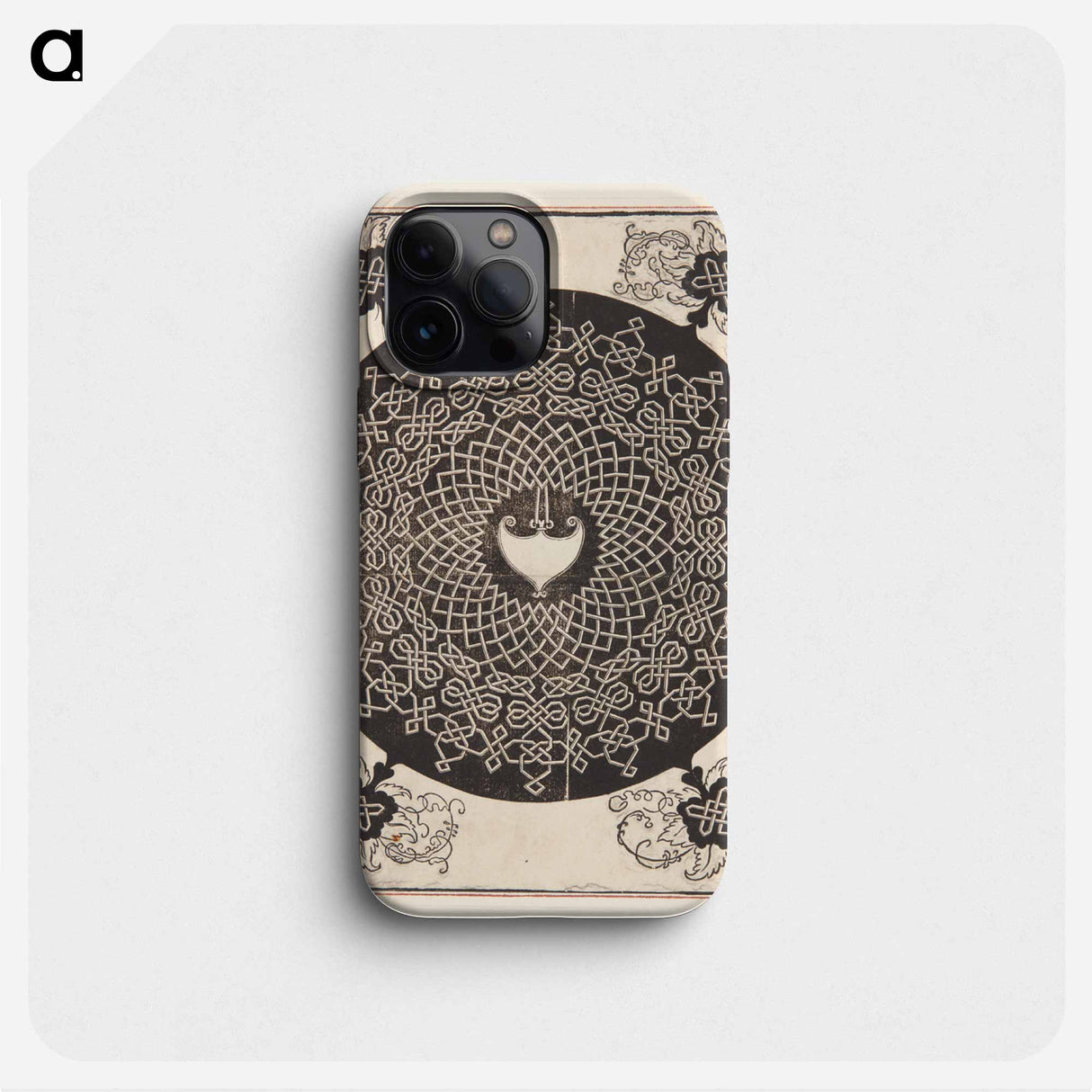 Knob with heart-shaped center - アルブレヒト デューラー Phone Case.