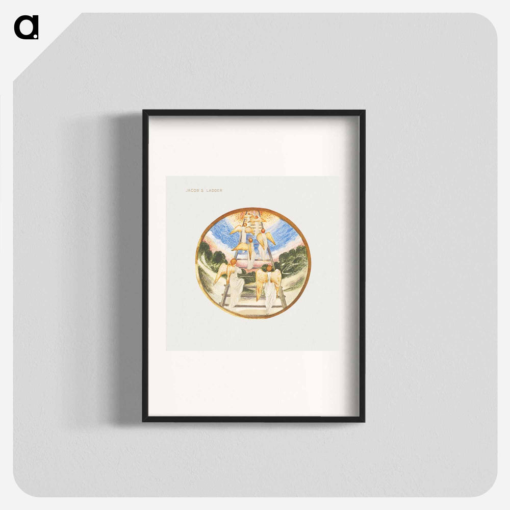 Jacob's Ladder from The Flower Book - エドワード バーン ジョーンズ Poster.