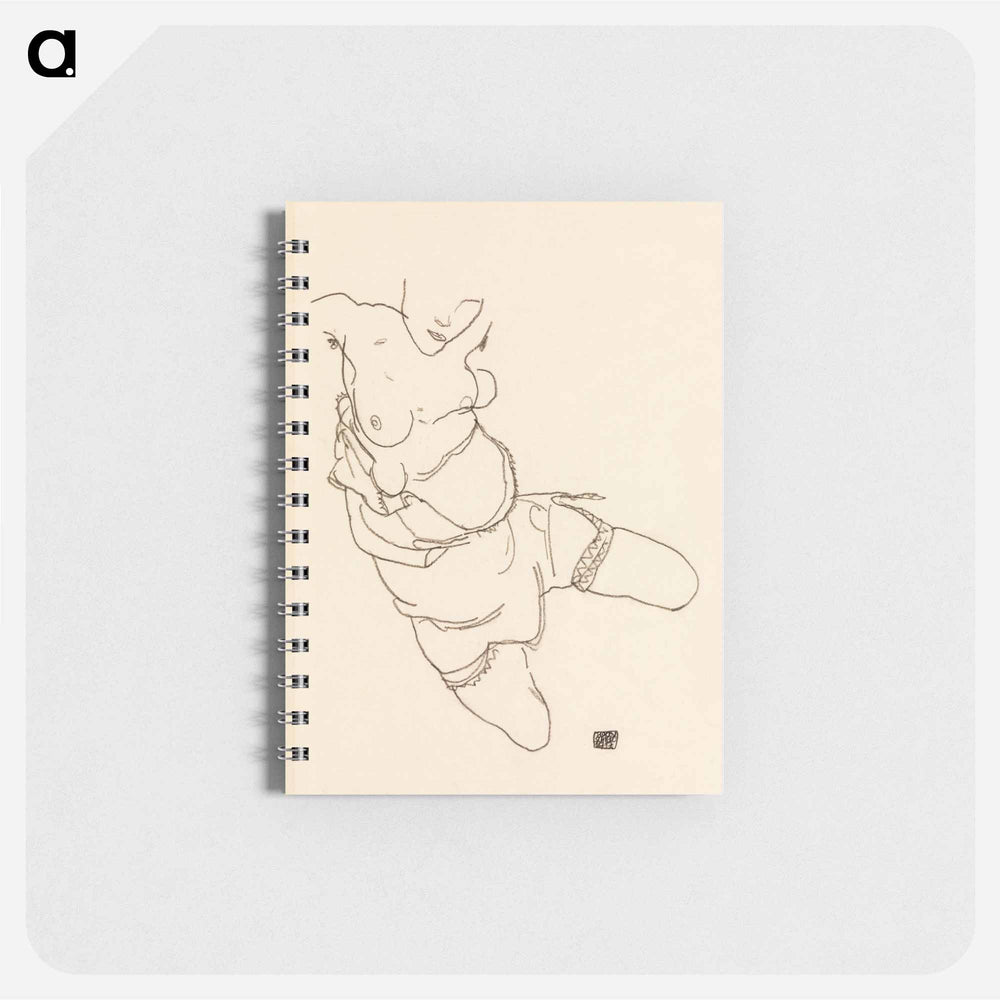 Semi-Dressed Model - エゴン シーレ Memo.