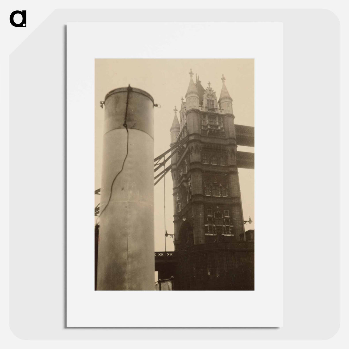 Tower Bridge - エリック リー ジョンソン Poster.