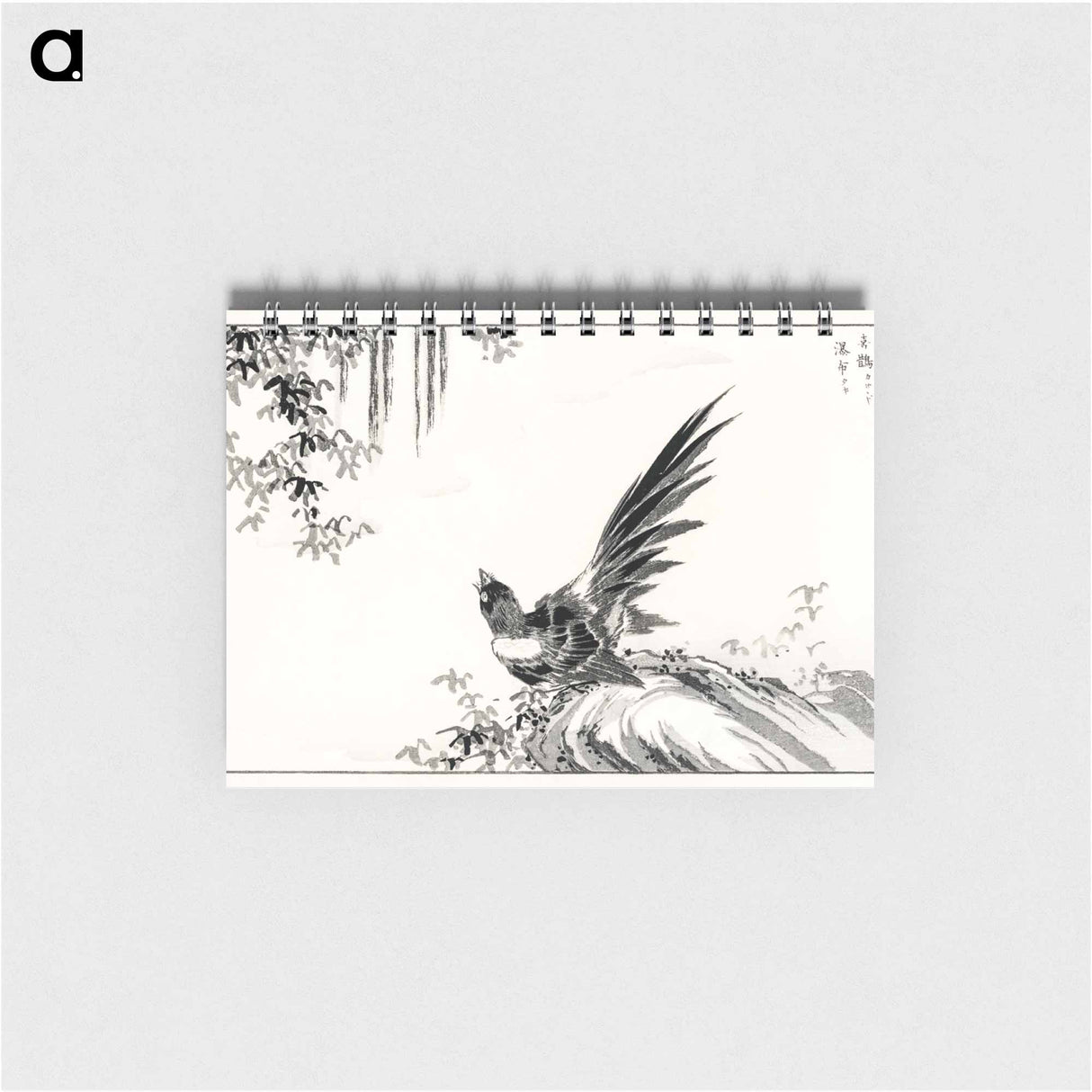 アートメモ帳-Magpie and Waterfall
- 鳥類図鑑 Memo.