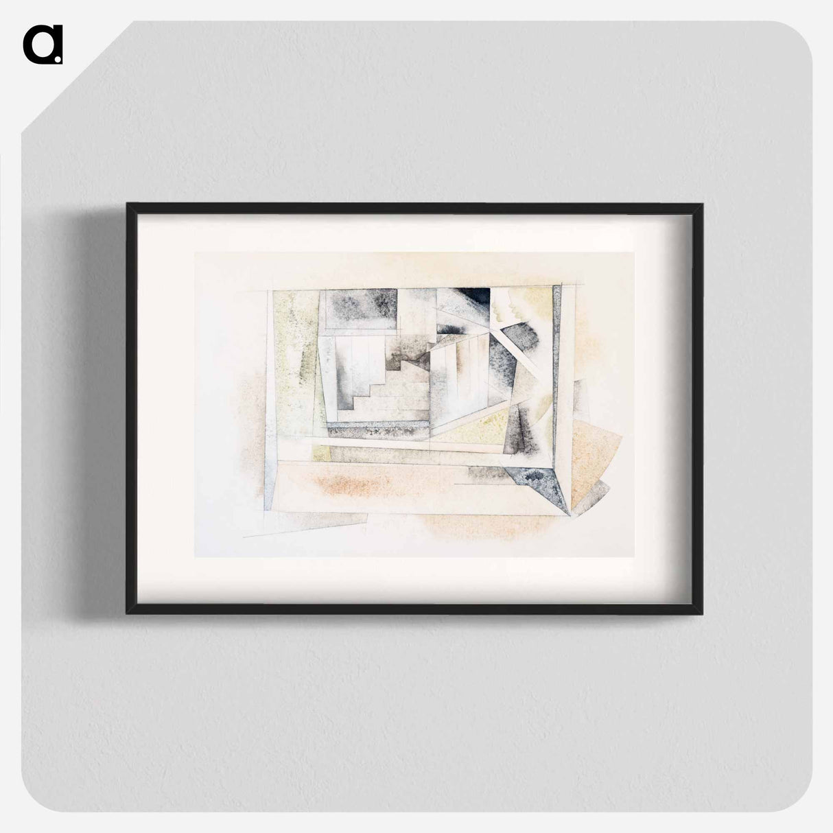 Bermuda: Stairway - Charles Demuth Poster.