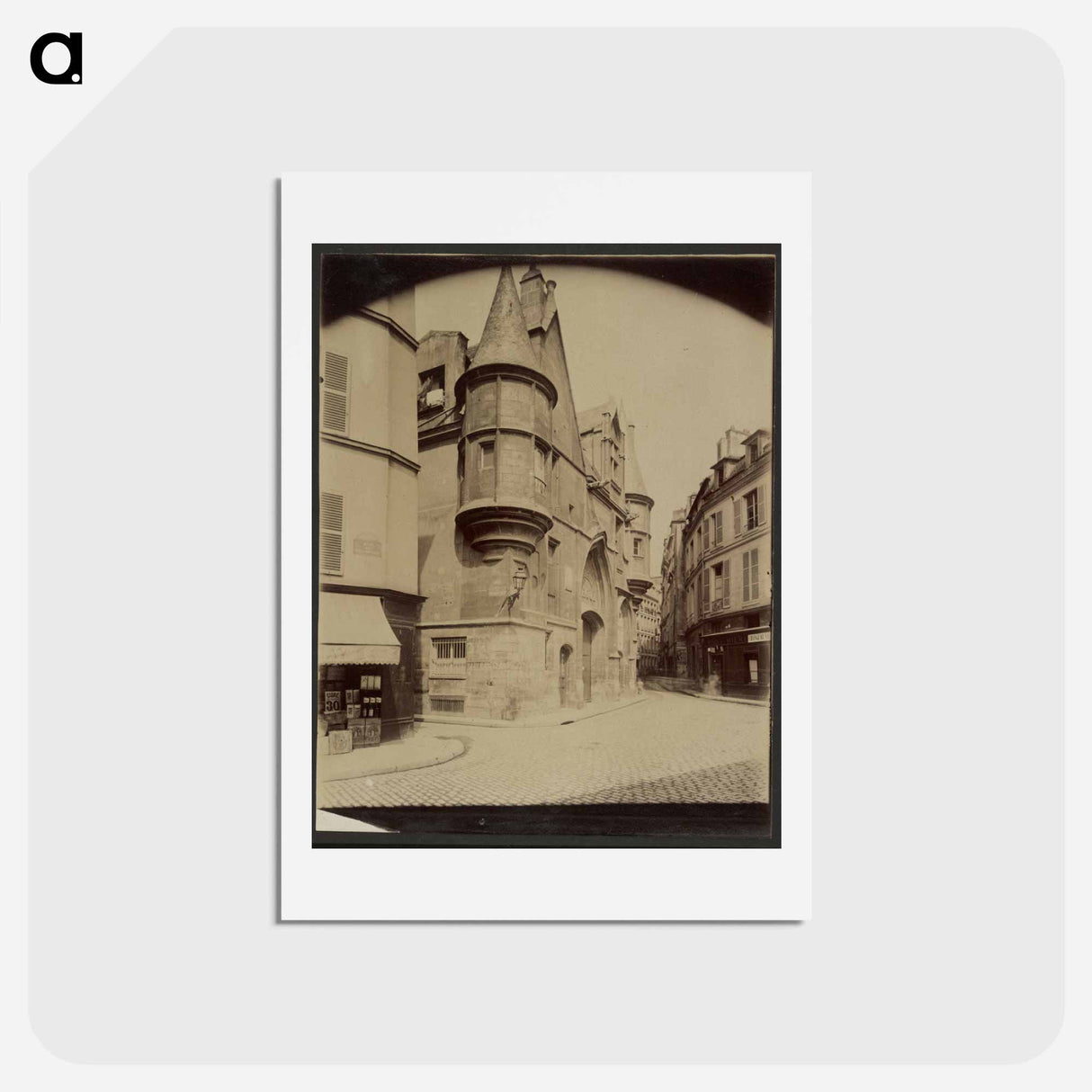 アートポストカード-L'Hôtel de Sens
- ウジェーヌ アジェ Postcard.