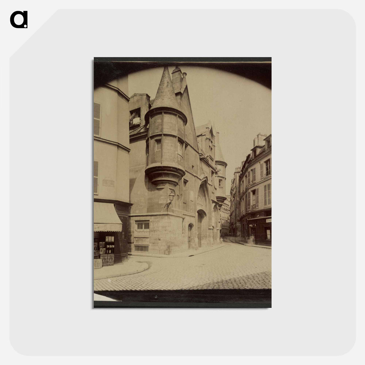 アートポストカード-L'Hôtel de Sens
- ウジェーヌ アジェ Postcard.