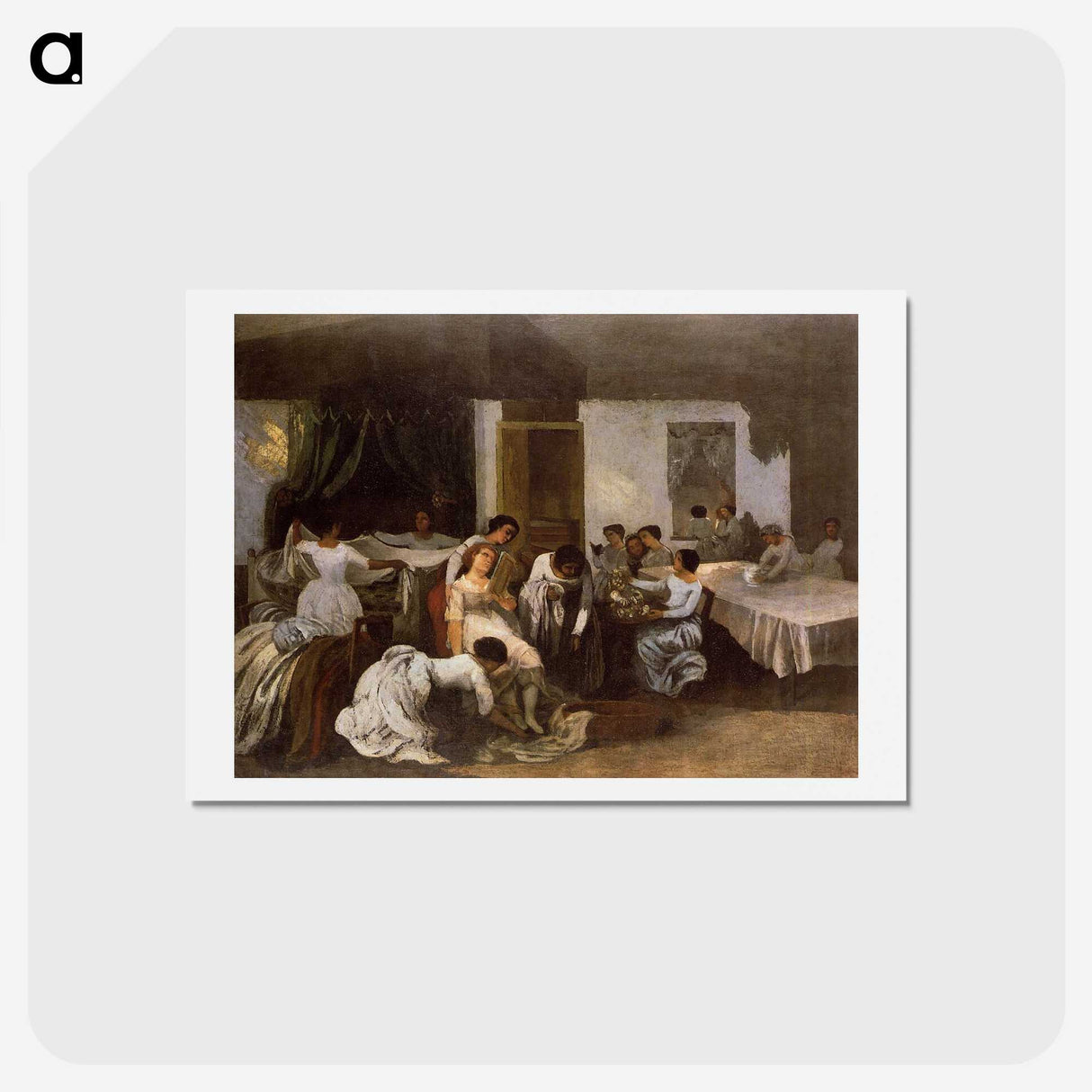 1-81_Gustave-Courbet_hagaki