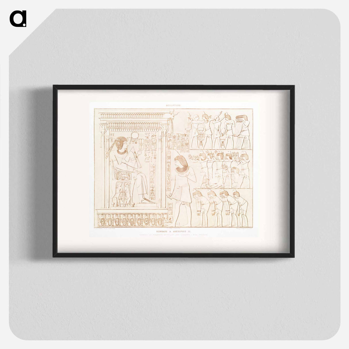 アートポスター-Amenhotep III
- エジプト美術史 Poster.