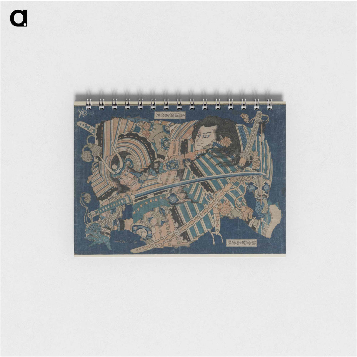 Hokusai's Kamakura No Gengoro erobert Torinoumi Tasaburo - 葛飾 北斎 Memo.