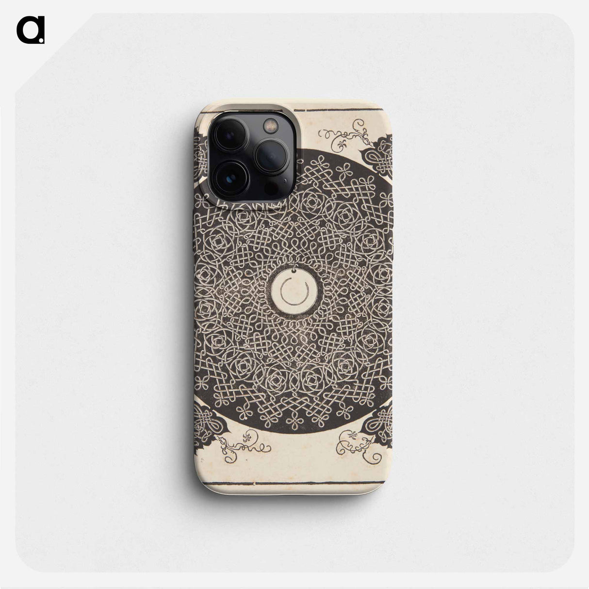 Knob with white medallion - アルブレヒト デューラー Phone Case.