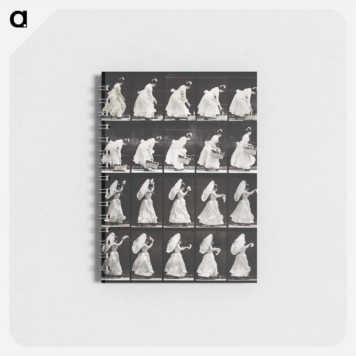 アートメモ帳-Woman with Basket and Handkerchief
- エドワード マイブリッジ Memo.