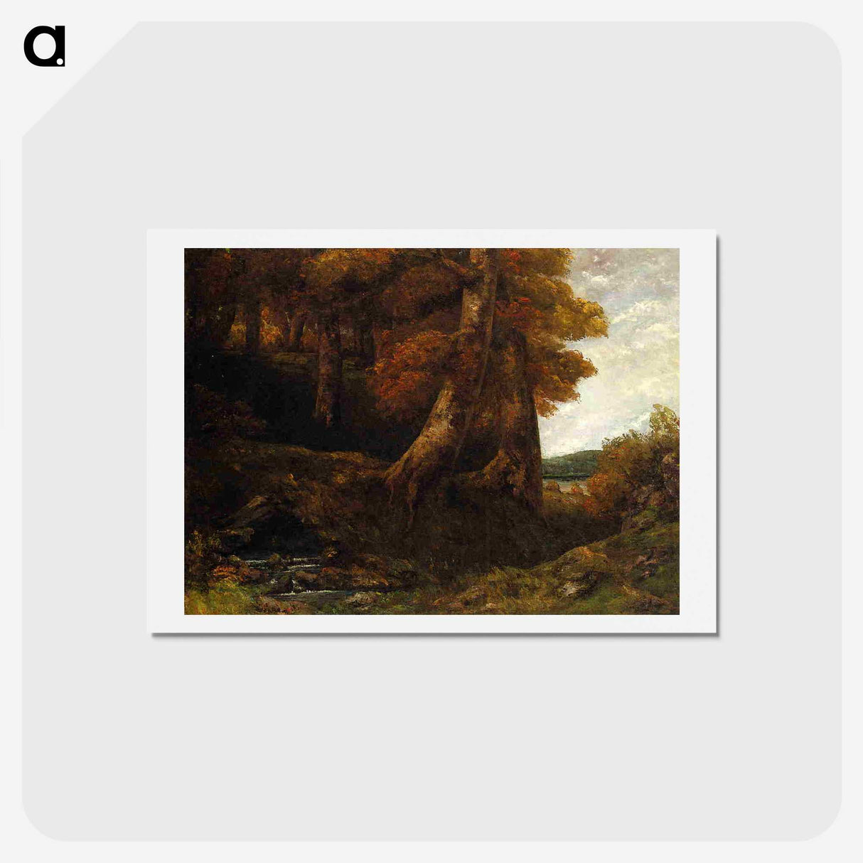 1-82_Gustave-Courbet_hagaki