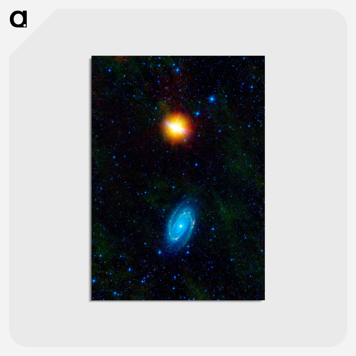 アートポストカード-Dancing Galaxies
- ハッブル画像 Postcard.