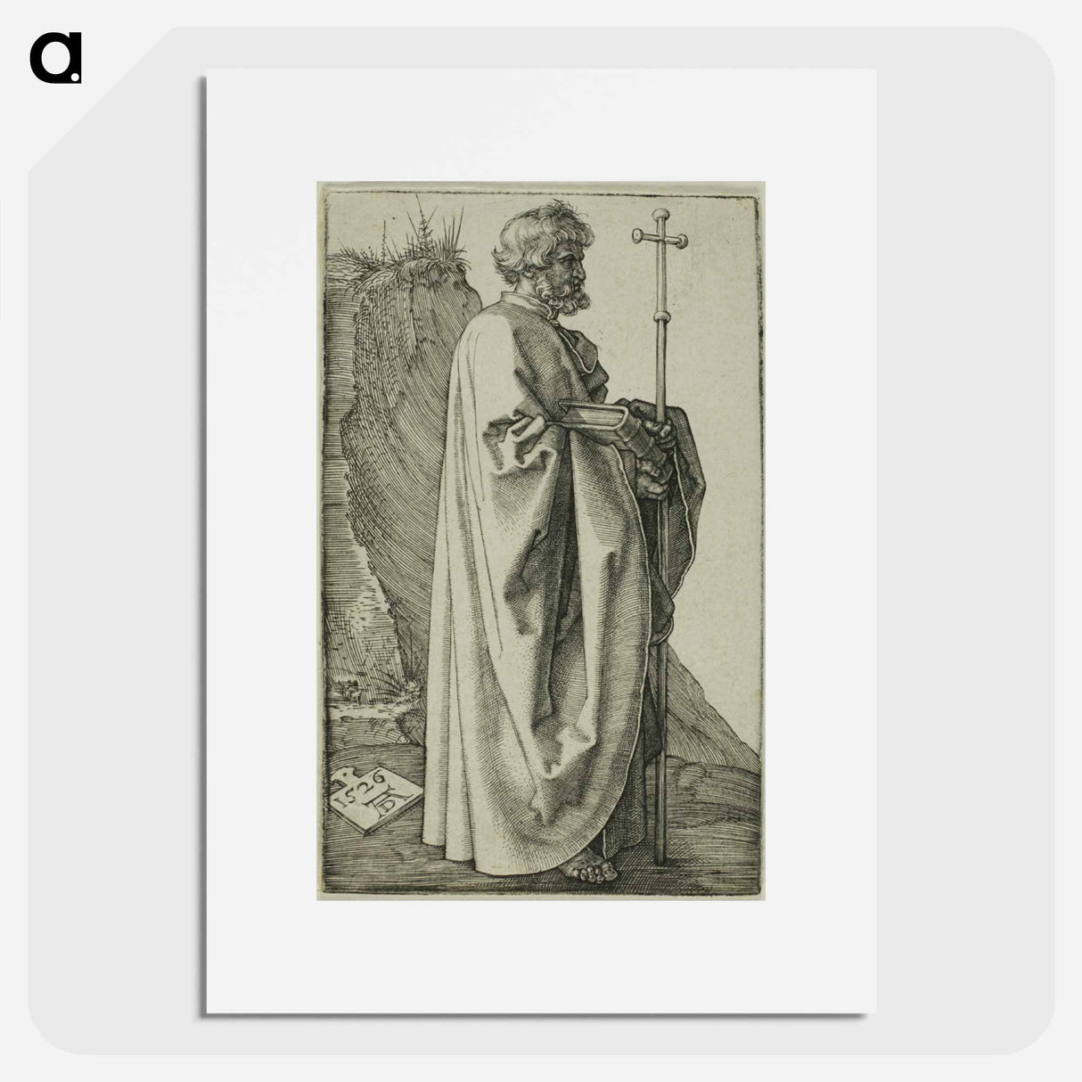 St. Philip - アルブレヒト デューラー Poster.