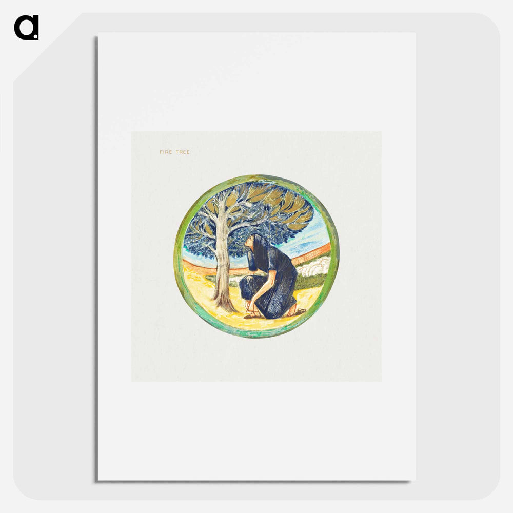 Fire Tree from The Flower Book - エドワード バーン ジョーンズ Poster.