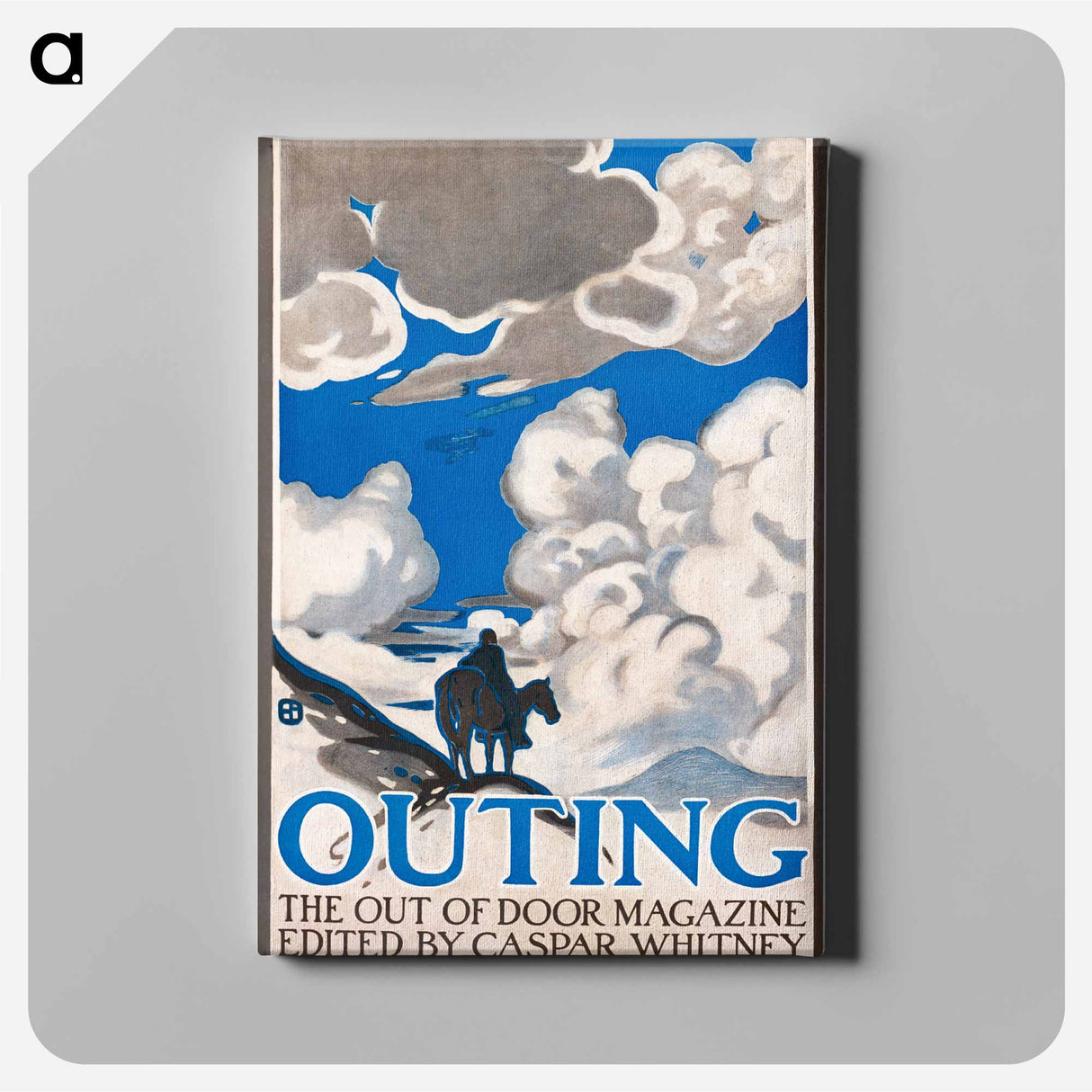 アートパネル-Outing - エドワード ペンフィールド Canvas.