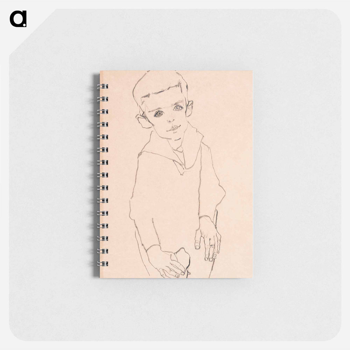 Portrait of Herbert Rainer - エゴン シーレ Memo.