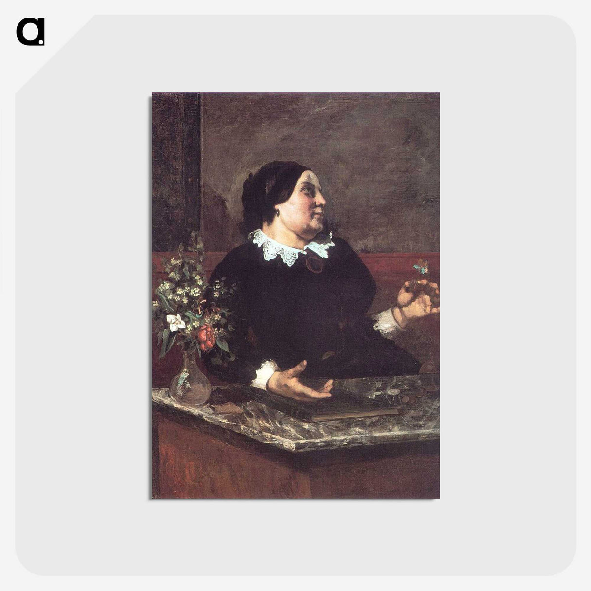 1-83_Gustave-Courbet_postcard