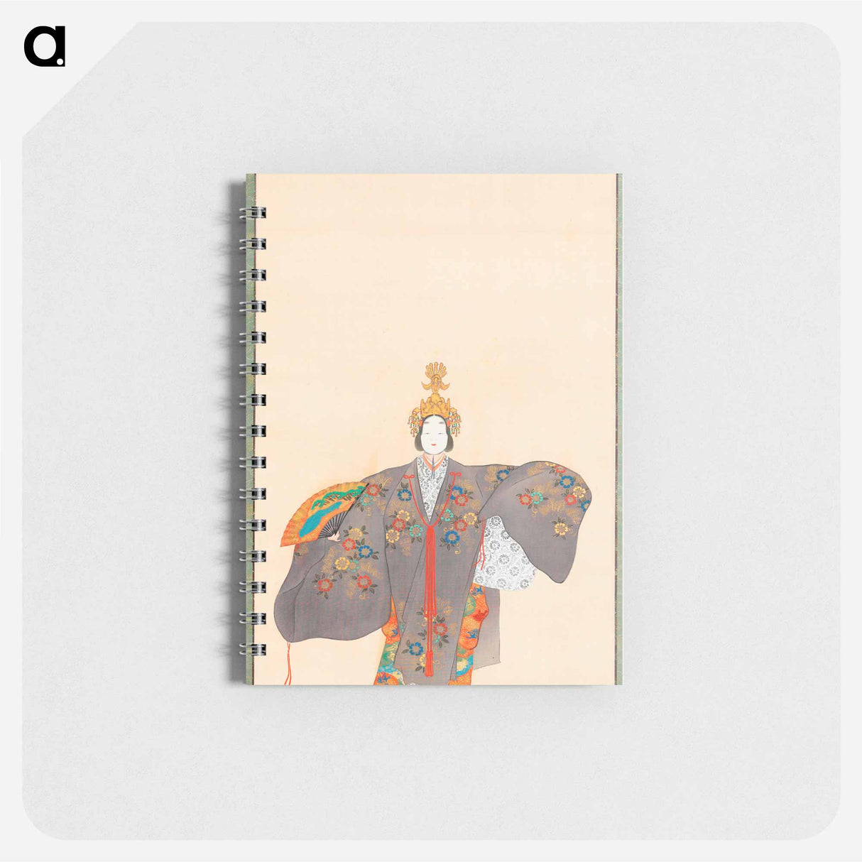 Noh Scene: Hagoromo - 神坂 雪佳 Memo.