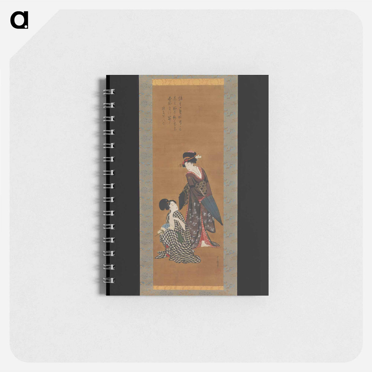 Two Beauties - 喜多川 歌麿 Memo.