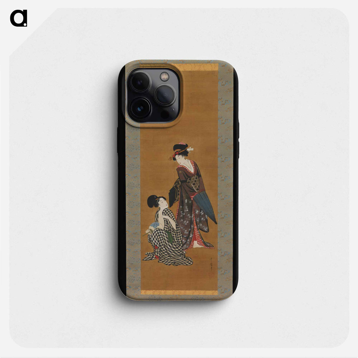Two Beauties - 喜多川 歌麿 Phone Case.