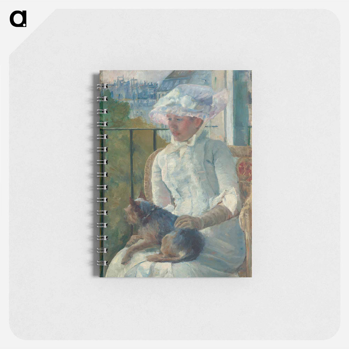 Young Girl at a Window - メアリー カサット Memo.