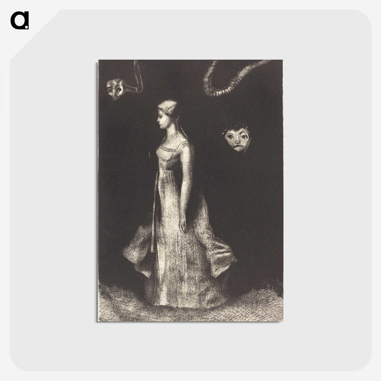 1-83_Odilon-Redon_postcard