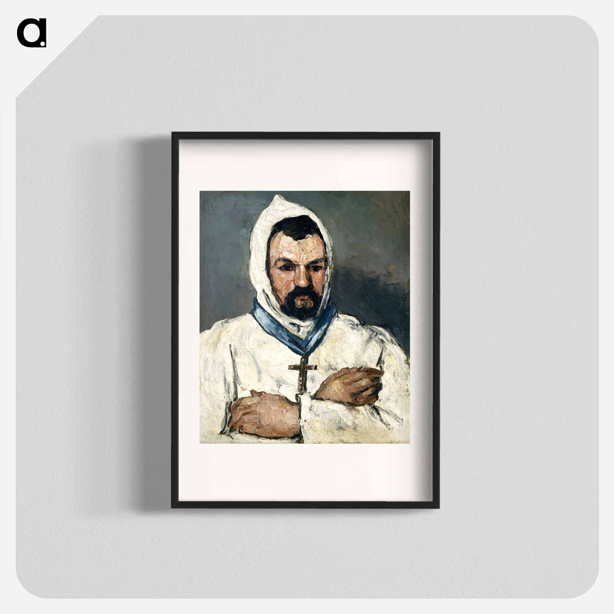 Paul Cézanne's uncle: Antoine Dominique Sauveur Aubert - Paul Cézanne Poster.