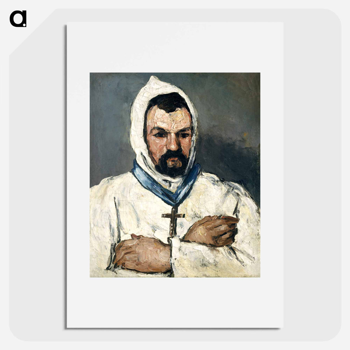 Paul Cézanne's uncle: Antoine Dominique Sauveur Aubert - Paul Cézanne Poster.