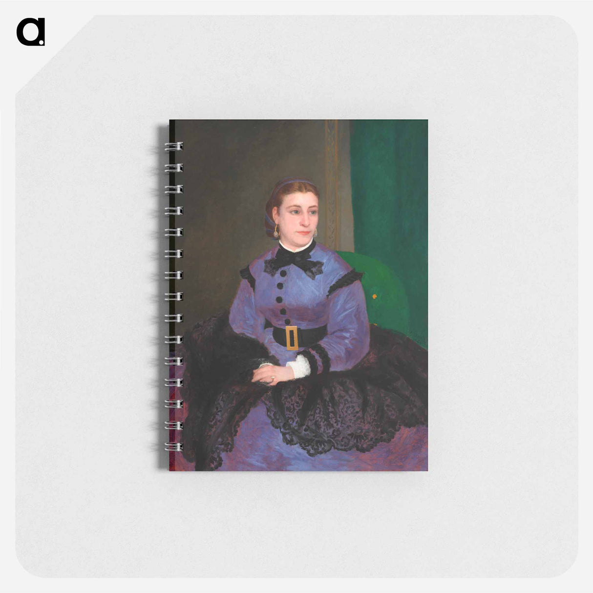 Mademoiselle Sicot - ピエール オーギュスト ルノワール Memo.