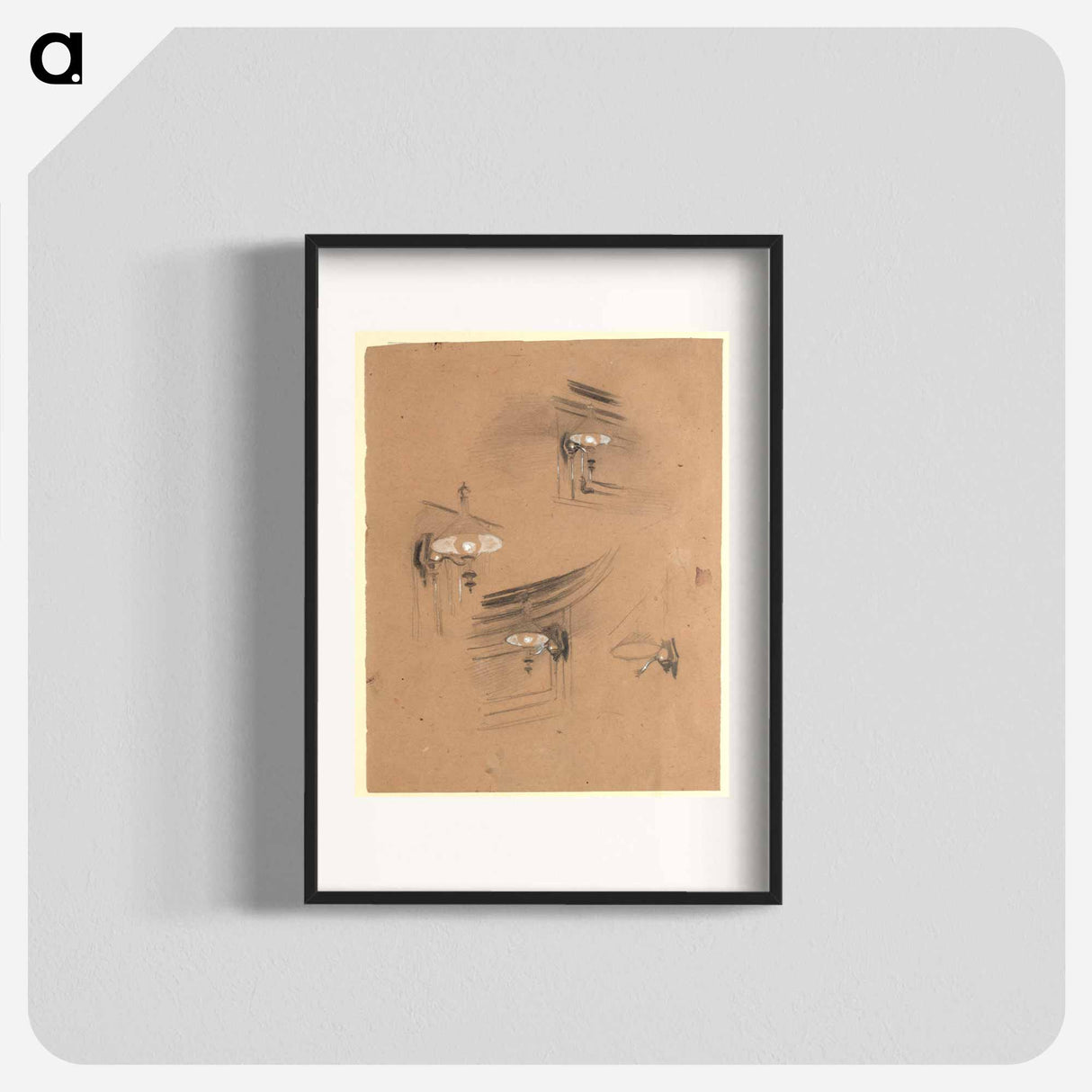 アートポスター-Audience Room Lamps
- ウィーン博物館 Poster.