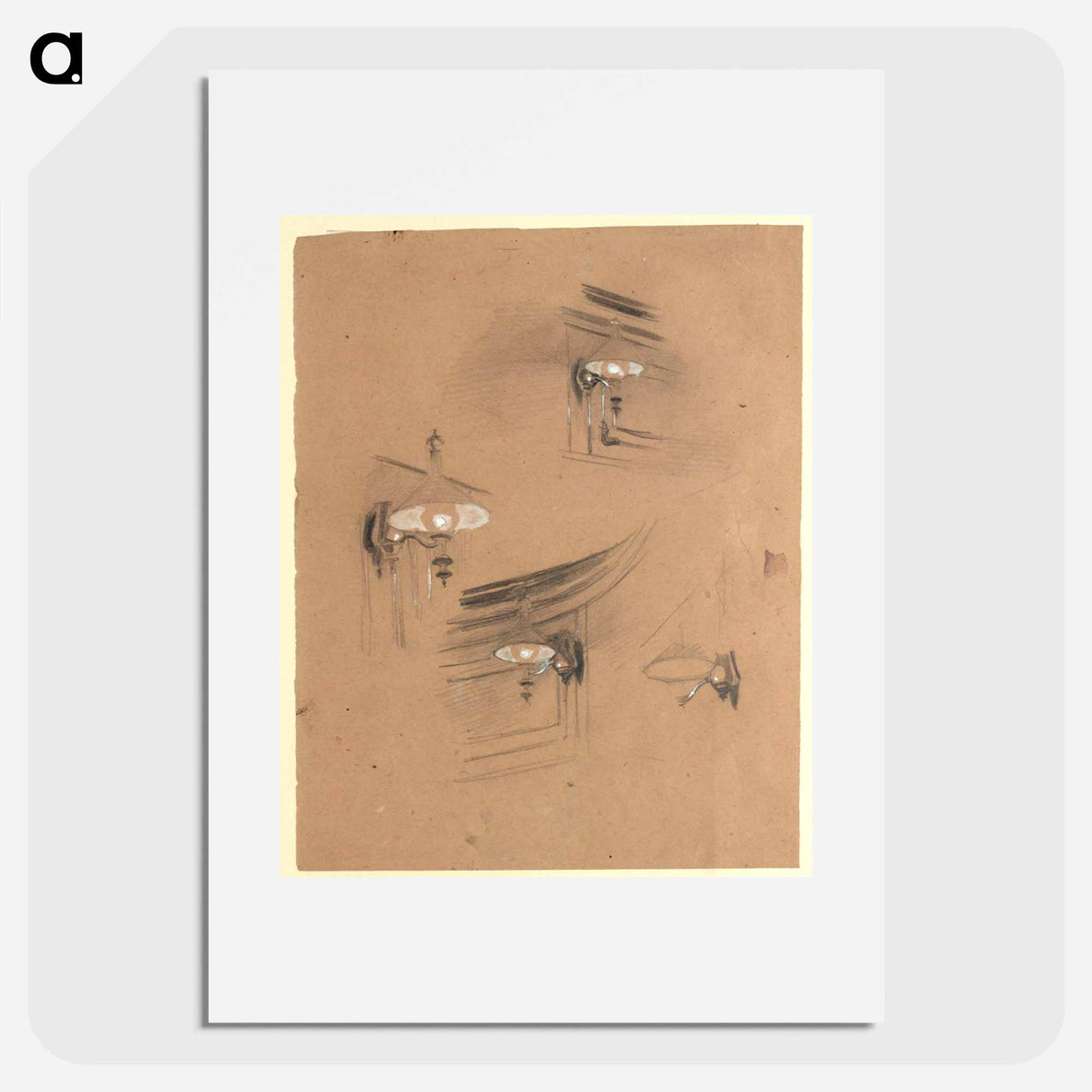 アートポスター-Audience Room Lamps
- ウィーン博物館 Poster.