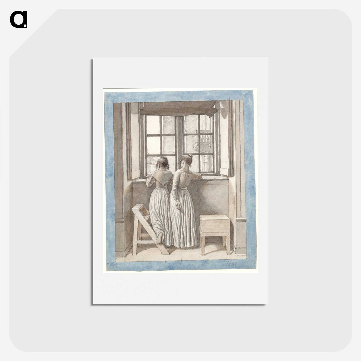 1-84_Christoffer-Wilhelm-Eckersberg_hagaki