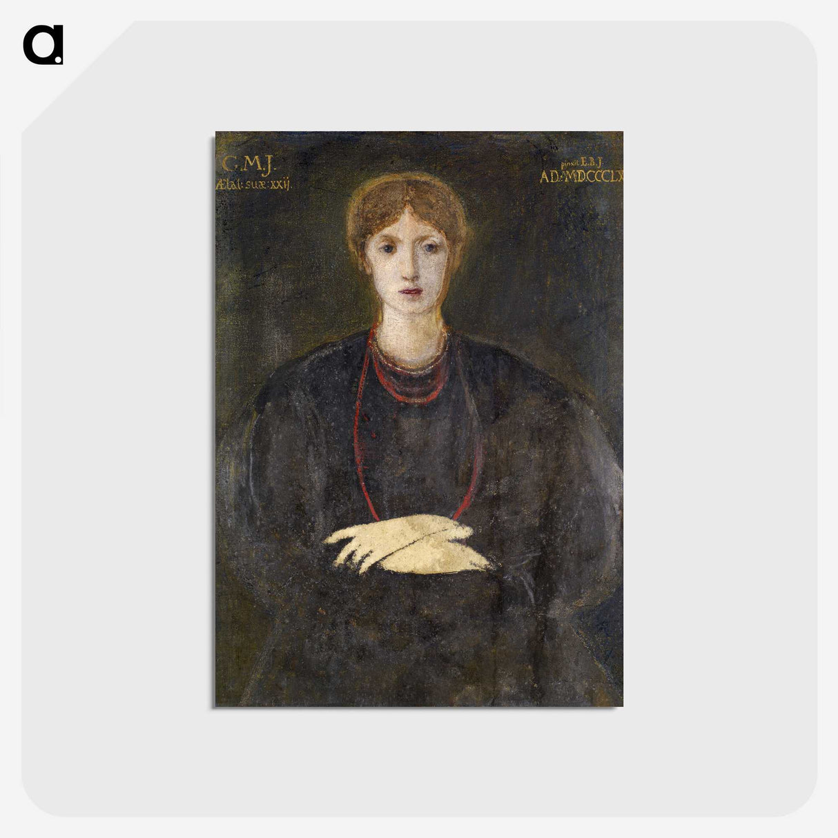 1-84_Edward-Burne-Jones_postcard